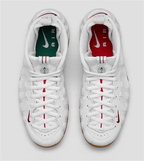 nike foamposite gucci white on feet|Nike Gucci shoe sale.